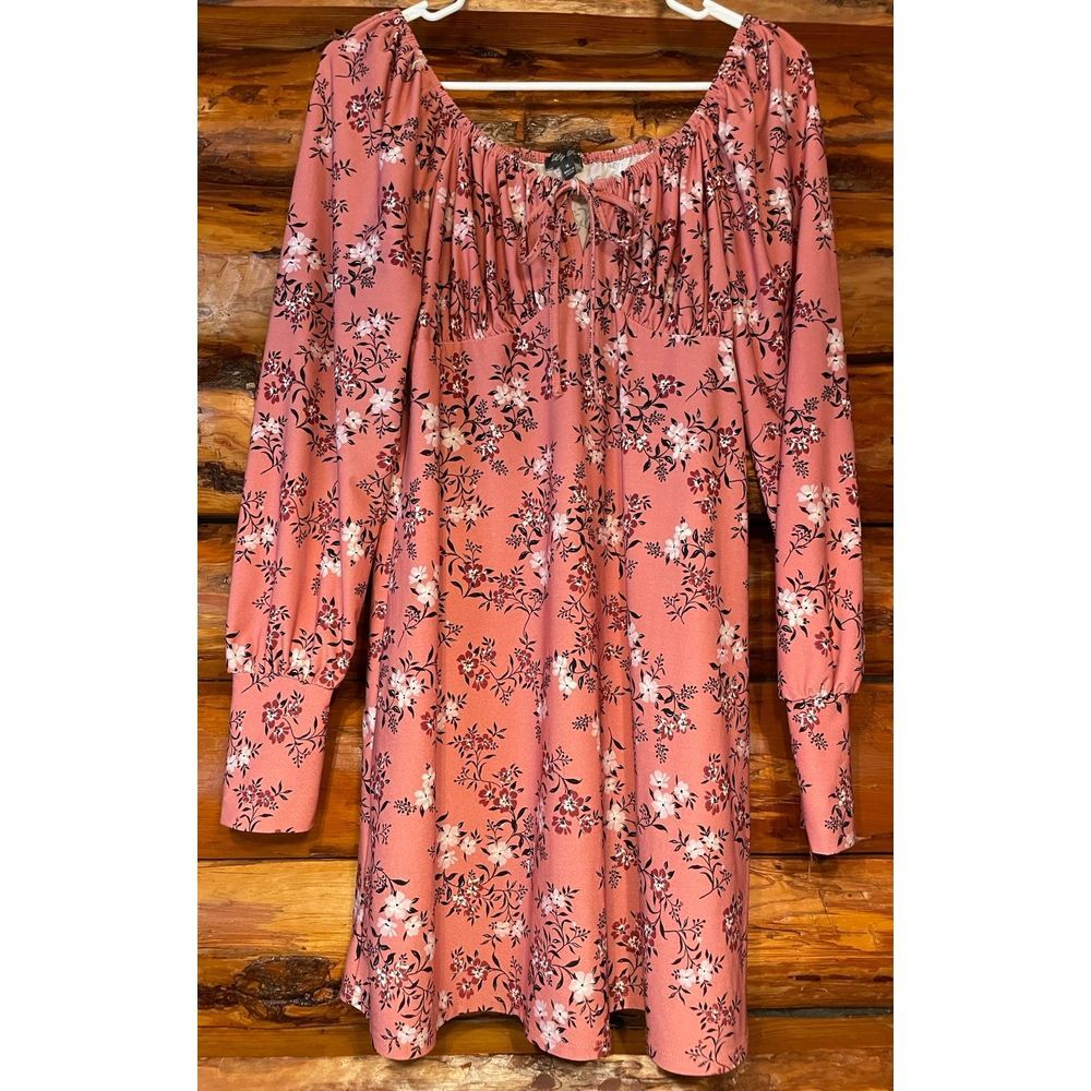 Lily Rose Floral Print Dress Size‎ Medium